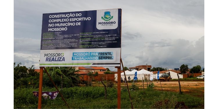 Prefeitura de Mossoró inicia obras do Complexo Esportivo da Alameda/Planalto