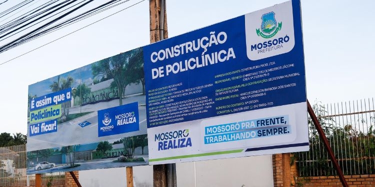 Prefeitura assina ordem de serviço para início das obras da Policlínica de Mossoró