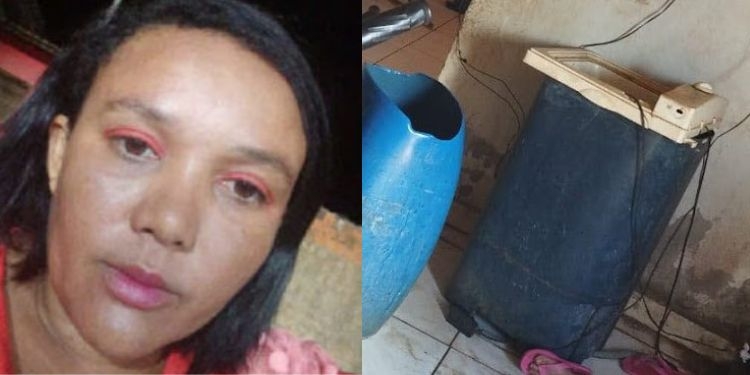 Mulher morre após descarga elétrica enquanto lavava roupa em Baraúna