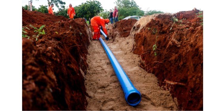 Prefeitura de Mossoró inicia construção de adutora na região da Barrinha