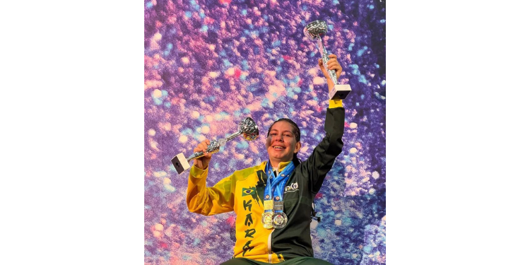 Estudante da Ufersa é Campeã Mundial de Karatê