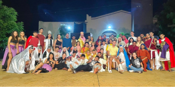 Tradicional espetáculo “Paixão de Cristo” é encenado por grupo teatral mossoroense