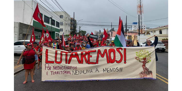 Mulheres Sem Terra ocupam Governadoria do RN 