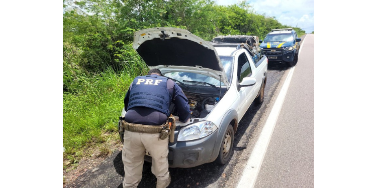 PRF prende quatro pessoas e recupera dois veículos no Rio Grande do Norte