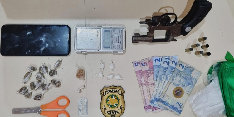 Suspeito é preso por tráfico de drogas e assassinato em Areia Branca