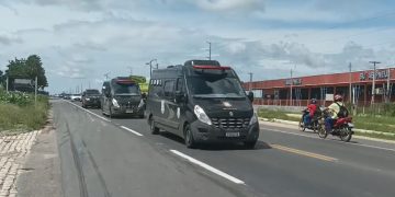 14 presos são transferidos da Penitenciária Federal em Mossoró