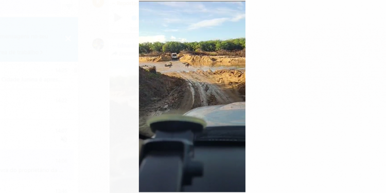 IDEMA informa que não houve fiscalização para barrar desvio na BR 304