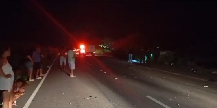 Acidente na RN 013 deixa uma pessoa morta