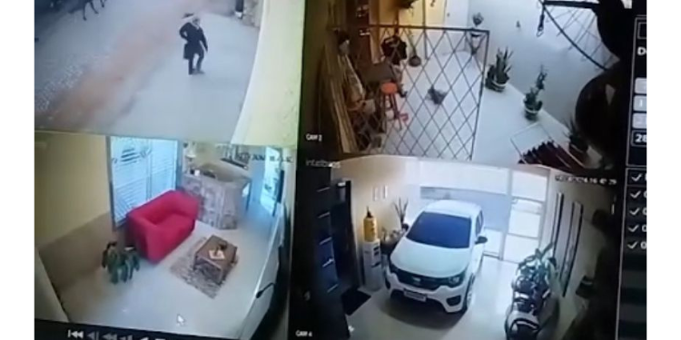 Imagens mostram psicóloga recepcionando homem antes do crime; veja vídeo