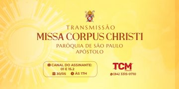 Missa de Corpus Christi será transmitida pela TCM nesta quinta-feira (30)
