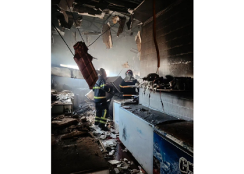 Restaurante em Mossoró tem cozinha destruída após incêndio; veja vídeo