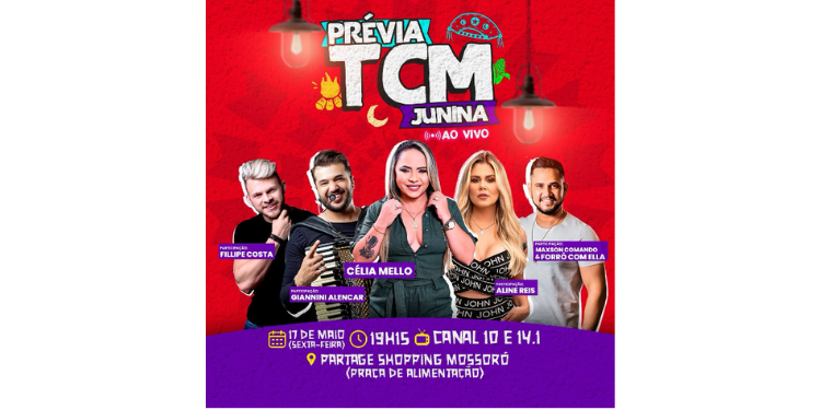 Prévia do TCM Junina acontece nesta sexta-feira (17)
