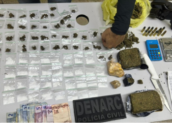 Polícia apreende drogas e prende suspeito de tráfico em Mossoró