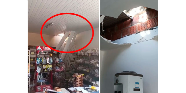 Estabelecimentos comerciais de Mossoró são alvos de bandidos na madrugada desta quinta-feira (23) 