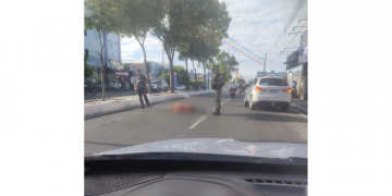 Paulo Doido é atropelado por motocicleta no Alto de São Manoel em Mossoró