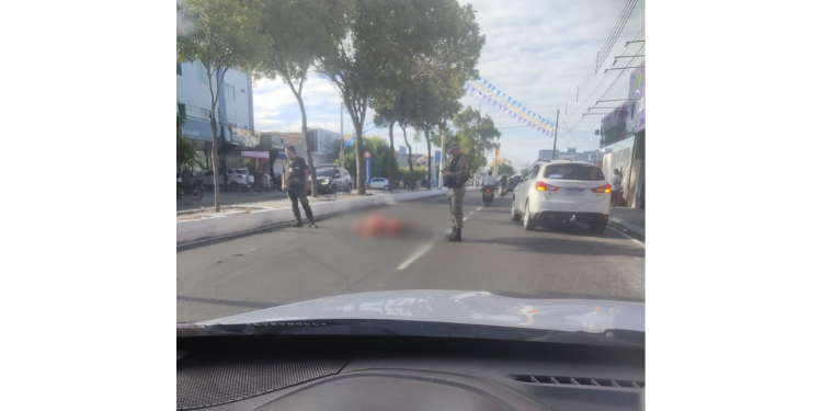Paulo Doido é atropelado por motocicleta no Alto de São Manoel em Mossoró