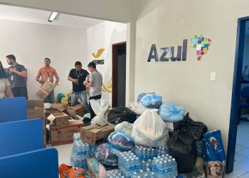 Campanha de arrecadação lançada por companhias aéreas para ajudar o RS tem boa adesão