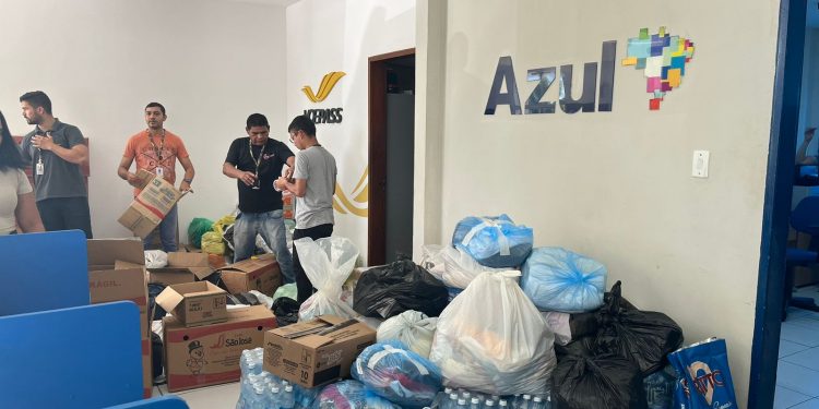 Campanha de arrecadação lançada por companhias aéreas para ajudar o RS tem boa adesão