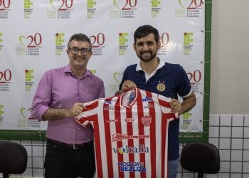 Potiguar fecha parceria com o IFRN para treinar no campo de futebol da instituição