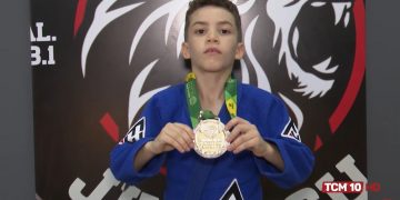 Mossoroense de 8 anos conquista título de campeão brasileiro de Jiu-Jitsu