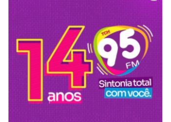 Rádio 95FM comemora 14 anos de sucesso nesta sexta-feira (7)