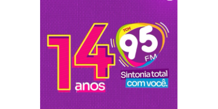 Rádio 95FM comemora 14 anos de sucesso nesta sexta-feira (7)