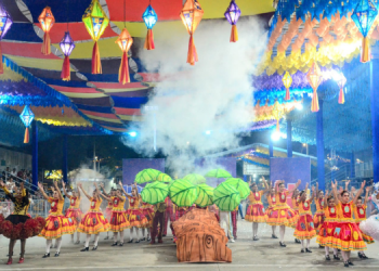 Confira as campeãs do festival de quadrilhas municipal infantil tradicional e estilizado 
