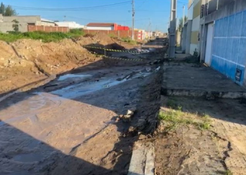Morador denuncia situação crítica de ruas na Nova Mossoró