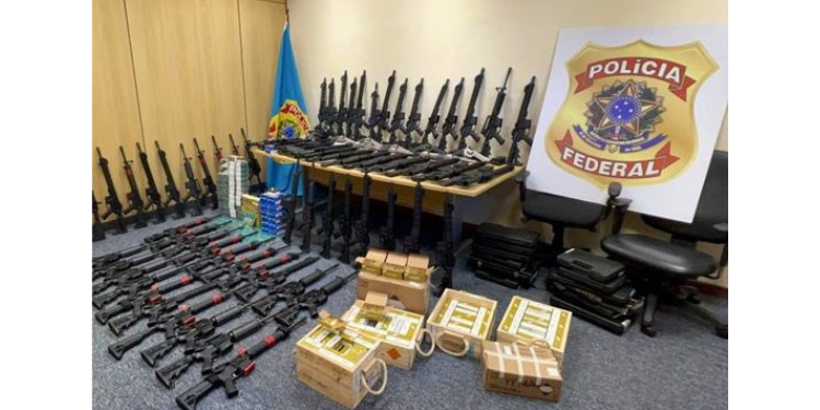Mais de 200 armas de fogo são apreendidas por órgãos federais no RN em 16 meses