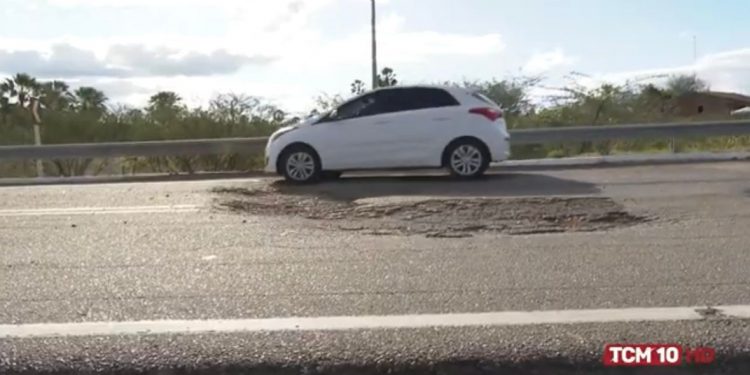 BR 110 apresenta infraestrutura deficitária para motoristas