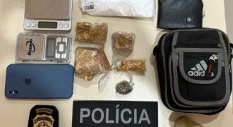 Polícia Civil apreende drogas após confronto em Areia Branca