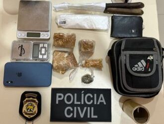 Polícia Civil apreende drogas após confronto em Areia Branca