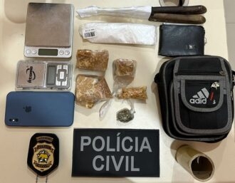 Polícia Civil apreende drogas após confronto em Areia Branca