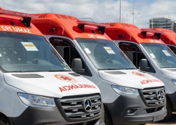 RN é contemplado com seis novas ambulâncias para o Samu