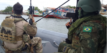 Marinha do Brasil realiza operação no litoral do RN e CE