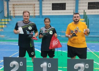 Cearenses dominam pódios no ‘rachão’ mossoroense de tênis de mesa