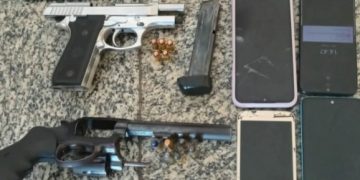 Polícia Militar apreende armas em Mossoró