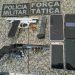 Polícia Militar apreende armas em Mossoró