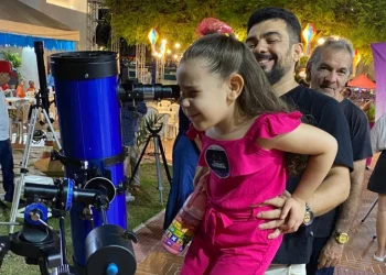 Projeto de extensão da Ufersa promove observação da lua em oito cidades potiguares