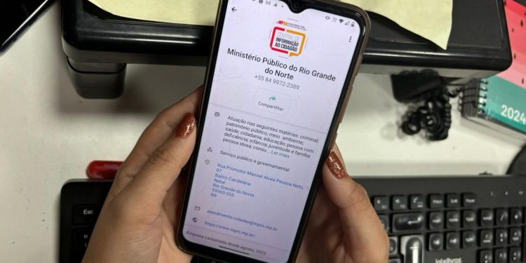 Ministério Público do RN disponibiliza novo serviço para as eleições de 2024 via WhatsApp