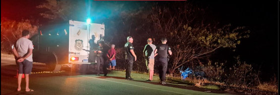 Ciclista morre atropelado na RN-013 entre Mossoró e Tibau