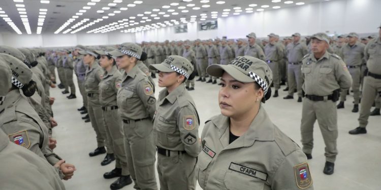 Polícia Militar do RN realiza formatura de 1.079 novos soldados