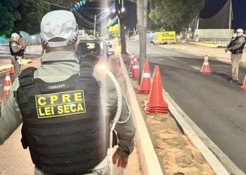 21 motoristas são autuados pela Lei Seca na Avenida João da Escóssia em Mossoró