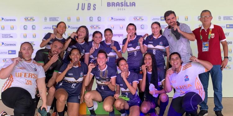 Ufersa conquista o bronze pelo futsal feminino nos JUBs em Brasília