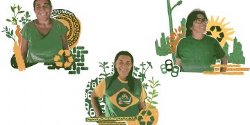 Lideranças femininas da ACREVI de Mossoró ganham destaque em livro digital sobre resistência e reciclagem