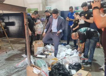 Polícia Civil incinera 80 quilos de drogas apreendidas em 2024