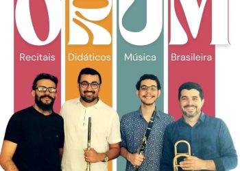 Quarteto Órum realiza concertos didáticos sobre música brasileira em escolas de Mossoró