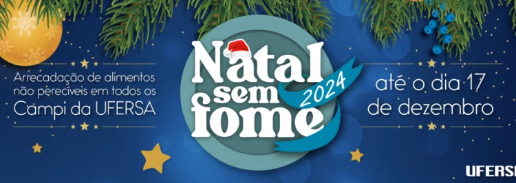 Ufersa inicia campanha “Natal sem Fome” e amplia beneficiados