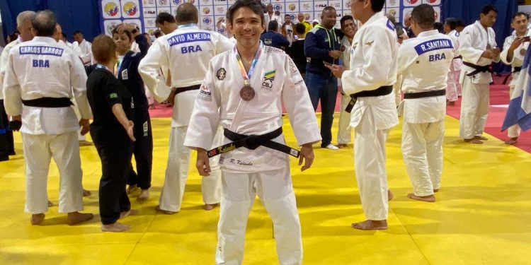 Judoca potiguar viraliza após “ippon perfeito” no Panamericano da Colômbia