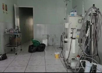 Pacientes são removidos após princípio de incêndio em UTI do Hospital São Luiz em Mossoró